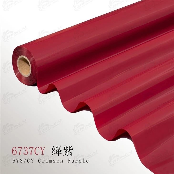 PANTONE 6737C Crimson Purple Pigment Stamping Foil suppliers