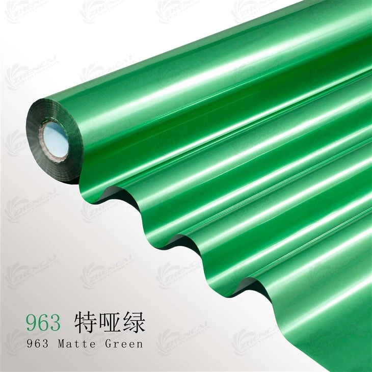 963 Extra Matte Green Paper Stamping Foil