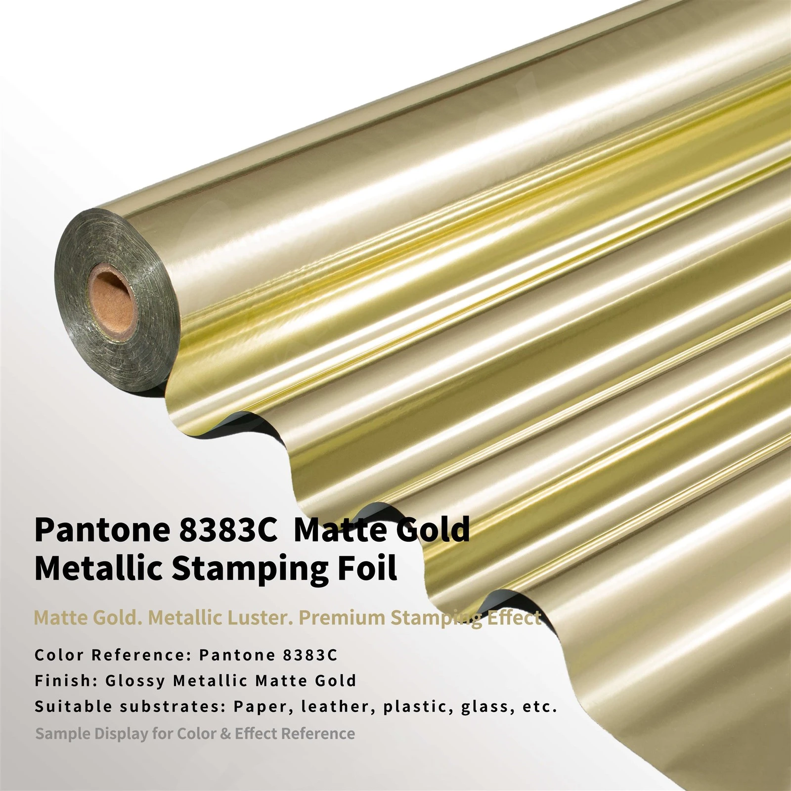 Zhencai-Pantone 8383C stamping foil Zhencai-Pantone 8383C stamping foil