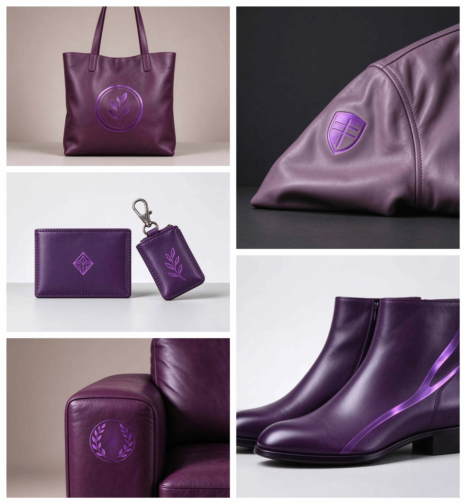 814 Transparent Purple Leather Stamping Foil Application Scenarios 814 Transparent Purple Leather Stamping Foil Application Scenarios