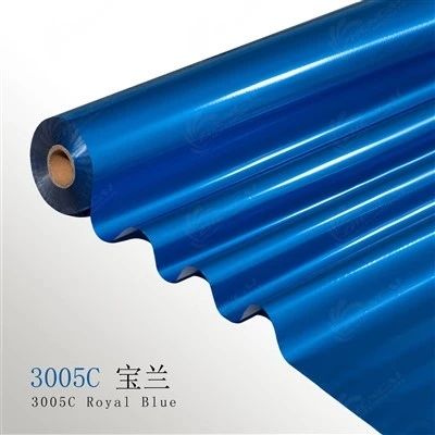 Pantone 3005C Royal Blue Metallic Stamping Foil