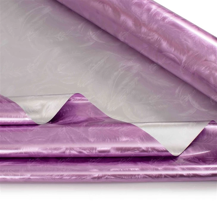 Z73-7 Purple With Feather-pattern Stamping Foil high quality