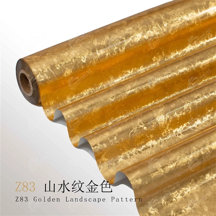 Z83 Golden Landscape Pattern Stamping Foil